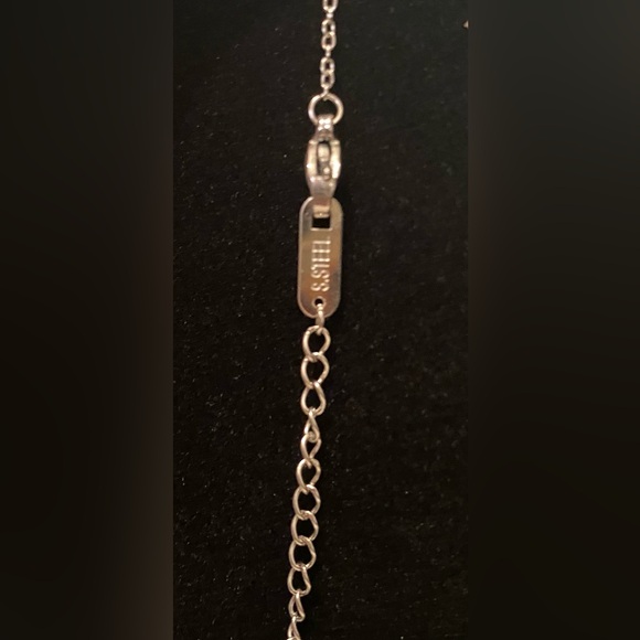 Stainless steel Necklace with lock & key charm - Picture 7 of 7